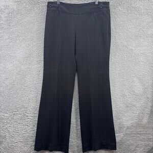 White House Black Market Pants Women’s 8R Black Flare Professional‎ Office Wear